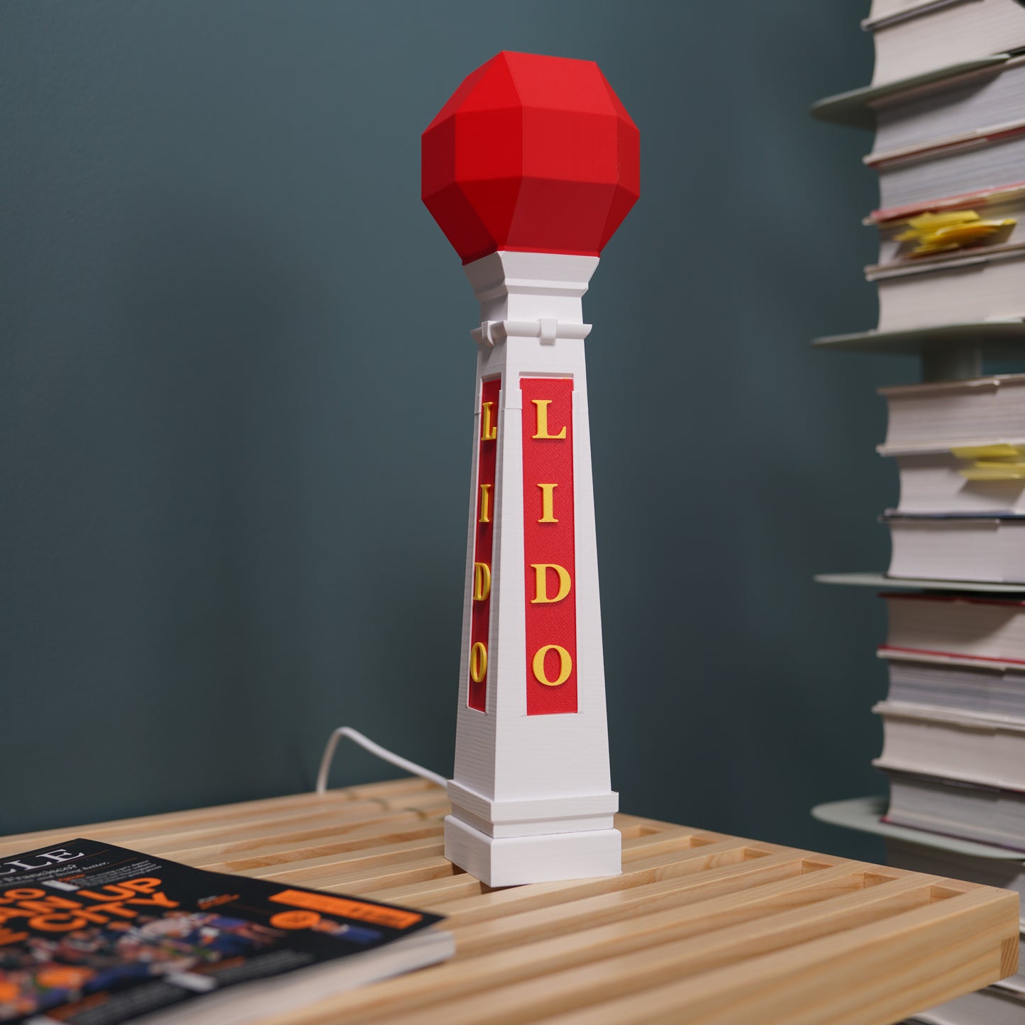 Margate Lido Table or Bedside Lamp | £90 | 44cm UK Mains LED light included