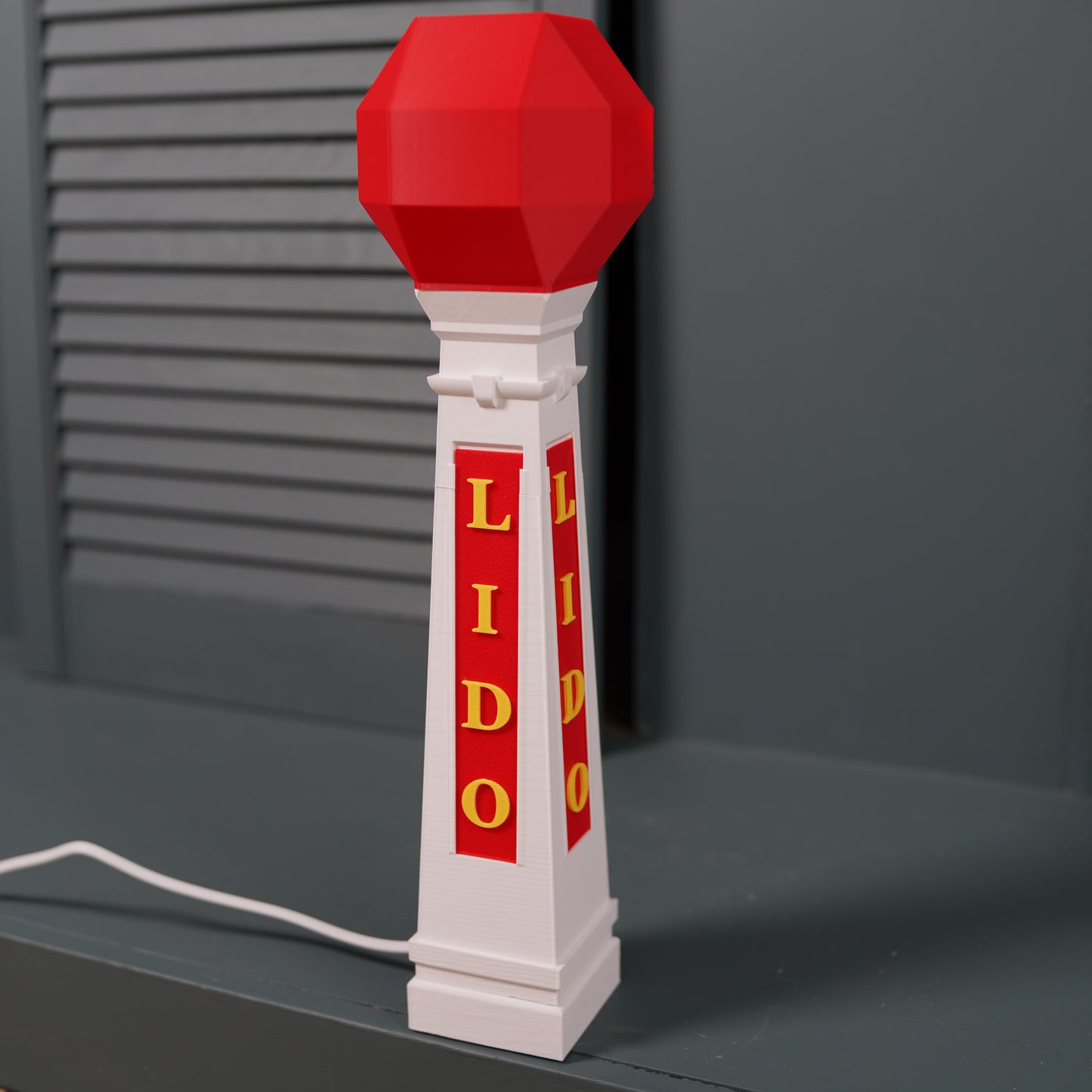 Margate Lido Table or Bedside Lamp | £90 | 44cm UK Mains LED light included